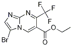 Ethyl 3-bromo-7-(trifluoromethyl)imidazo[1,2-a]pyrimidine-6-carboxylate Structure,1009378-98-6Structure