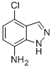 7-Amino-4-chloroindazole Structure,100959-52-2Structure