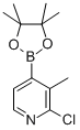 2-Chloro-3-methylpyridine-4-boronic acid pinacol ester Structure,1010101-06-0Structure