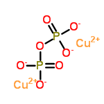 Copper pyrophosphate Structure,10102-90-6Structure