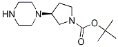 (S)-tert-butyl 3-(piperazin-1-yl) pyrrolidine-1-carboxylate Structure,1010446-31-7Structure