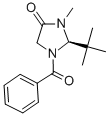 (2R)-(-)-1-benzoyl-2-tert-butyl-3-methyl-4-imidazolidinone Structure,101055-57-6Structure