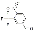 4-Nitro-3-trifluoromethylbenzaldehyde Structure,101066-57-3Structure