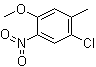 1-Chloro-4-methoxy-2-methyl-5-nitrobenzene Structure,101080-03-9Structure