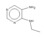 Pyrimidine, 5-amino-4-ethylamino- (6ci) Structure,101080-16-4Structure