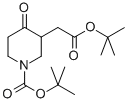 Tert-Butyl 3-(2-tert-butoxy-2-oxoethyl)-4-oxopiperidine-1-carboxylate Structure,1010814-94-4Structure