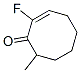 2-Cycloocten-1-one, 2-fluoro-8-methyl- Structure,101128-37-4Structure