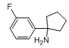 1-(3-Fluorophenyl)cyclopentanamine Structure,1011361-33-3Structure