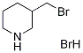 3-(Bromomethyl)piperidine hydrobromide Structure,1011407-68-3Structure