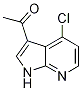 1-(4-Chloro-1h-pyrrolo[2,3-b]pyridin-3-yl)-ethanone Structure,1011711-52-6Structure