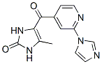 2H-imidazol-2-one, 1,3-dihydro-4-[[2-(1h-imidazol-1-yl)-4-pyridinyl]carbonyl]-5-methyl- Structure,101184-04-7Structure