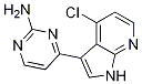 2-Pyrimidinamine, 4-(4-chloro-1h-pyrrolo[2,3-b]pyridin-3-yl) Structure,1012042-05-5Structure