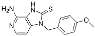 4-Amino-1,3-dihydro-1-[(4-methoxyphenyl)methyl]-2h-imidazo[4,5-c]pyridine-2-thione Structure,1012059-50-5Structure