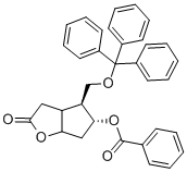 (-)-3-Oxo-6-β-trityloxymethyl-7-α-benzoyl-oxy-2- oxabicyclo[3.3. Structure,101208-17-7Structure