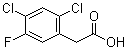 2,4-Dichloro-5-fluorophenylacetic acid Structure,10129-77-8Structure