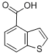 Benzo[b]thiophene-4-carboxylic acid Structure,10134-95-9Structure