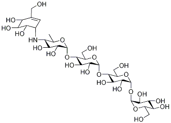 Alpha-d-glucosyl acarbose 1,1-alpha,alpha-glycoside Structure,1013621-73-2Structure