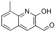 2-Hydroxy-8-methylquinoline-3-carbaldehyde Structure,101382-54-1Structure