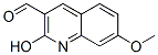 2-Hydroxy-7-methoxyquinoline-3-carbaldehyde Structure,101382-55-2Structure