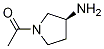 1-((S)-3-amino-pyrrolidin-1-yl)-ethanone Structure,1013921-14-6Structure