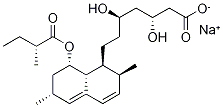 Epi lovastatin hydroxy acid sodium salt Structure,101400-30-0Structure