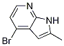 4-Bromo-2-methyl-1h-pyrrolo[2,3-b]pyridine Structure,1014613-64-9Structure