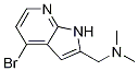 1H-pyrrolo[2,3-b]pyridine-2-methanamine, 4-bromo-n,n-dimethyl- Structure,1014613-89-8Structure