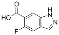 5-Fluoro-indazole-6-carboxylic acid Structure,101495-01-6Structure