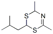 2-Isobutyl-4,6-dimethyldihydro-4H-1,3,5-dithiazine Structure,101517-87-7Structure