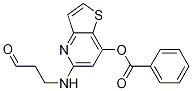 3-[[7-(Benzoyloxy)thieno[3,2-b]pyridin-5-yl]amino]propanal Structure,1015308-63-0Structure