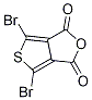 4,6-Dibromothieno[3,4-c]furan-1,3-dione Structure,1015423-45-6Structure