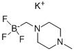 Potassium trifluoro[(4-methylpiperazin- 1-yl)methyl]borate Structure,1015484-22-6Structure