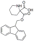 Fmoc-D-Piperidine-2-carboxylic acid Structure,101555-63-9Structure