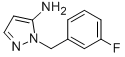 2-(3-Fluoro-benzyl)-2h-pyrazol-3-ylamine Structure,1015845-94-9Structure