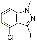 4-Chloro-3-iodo-1-methyl-1H-indazole Structure,1015846-58-8Structure