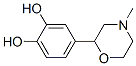 1,2-Benzenediol, 4-(4-methyl-2-morpholinyl)-(9ci) Structure,101594-00-7Structure