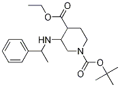 Ethyl 1-boc-3-(1-phenylethylamino)piperidine-4-carboxylate Structure,1016259-54-3Structure