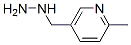 Pyridine, 5-(hydrazinylmethyl)-2-methyl- Structure,1016705-16-0Structure