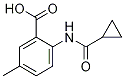 2-[(Cyclopropylcarbonyl)amino]-5-methylbenzoic acid Structure,1016817-12-1Structure