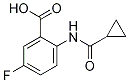 2-[(Cyclopropylcarbonyl)amino]-5-fluorobenzoic acid Structure,1016869-97-8Structure