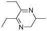 Pyrazine, 5,6-diethyl-2,3-dihydro-2-methyl-(9ci) Structure,101708-69-4Structure