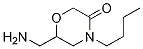 6-Aminomethyl-4-butyl-morpholin-3-one Structure,1017113-10-8Structure