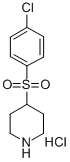 4-(4-Chloro-benzenesulfonyl)-piperidine hydrochloride Structure,101768-64-3Structure