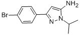 5-(4-Bromo-phenyl)-2-isopropyl-2h-pyrazol-3-ylamine Structure,1017781-30-4Structure