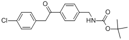 Tert-butyl 4-(2-(4-chlorophenyl)acetyl)benzylcarbamate Structure,1017781-59-7Structure