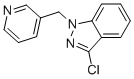 3-Chloro-1-pyridin-3-ylmethyl-1h-indazole Structure,1017781-90-6Structure