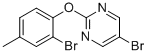 5-Bromo-2-(2-bromo-4-methylphenoxy)pyrimidine Structure,1017789-01-3Structure