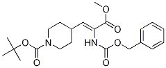 1-Boc-4-(2-cbz-amino-2-methoxycarbonyl-vinyl)piperidine Structure,1017789-36-4Structure