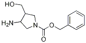 Benzyl 3-amino-4-(hydroxymethyl)pyrrolidine-1-carboxylate Structure,1017789-40-0Structure