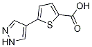 5-(1H-pyrazol-4-yl)thiophene-2-carboxylic acid Structure,1017794-49-8Structure